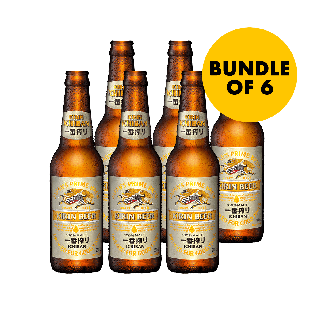 Kirin Ichiban Bottle Bundle of 6 Boozy.ph