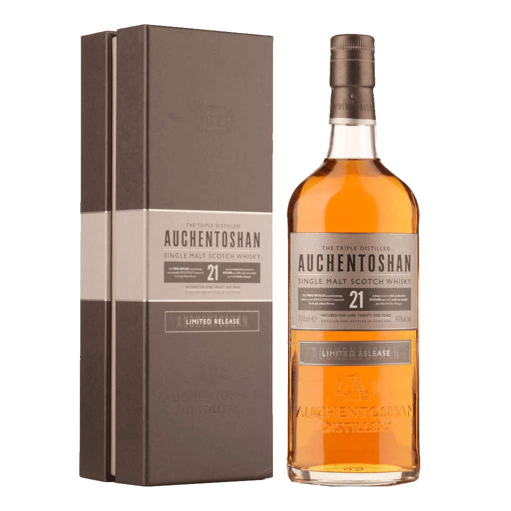 Auchentoshan 21yo Single Malt Scotch Whisky 700ml - Boozy.ph