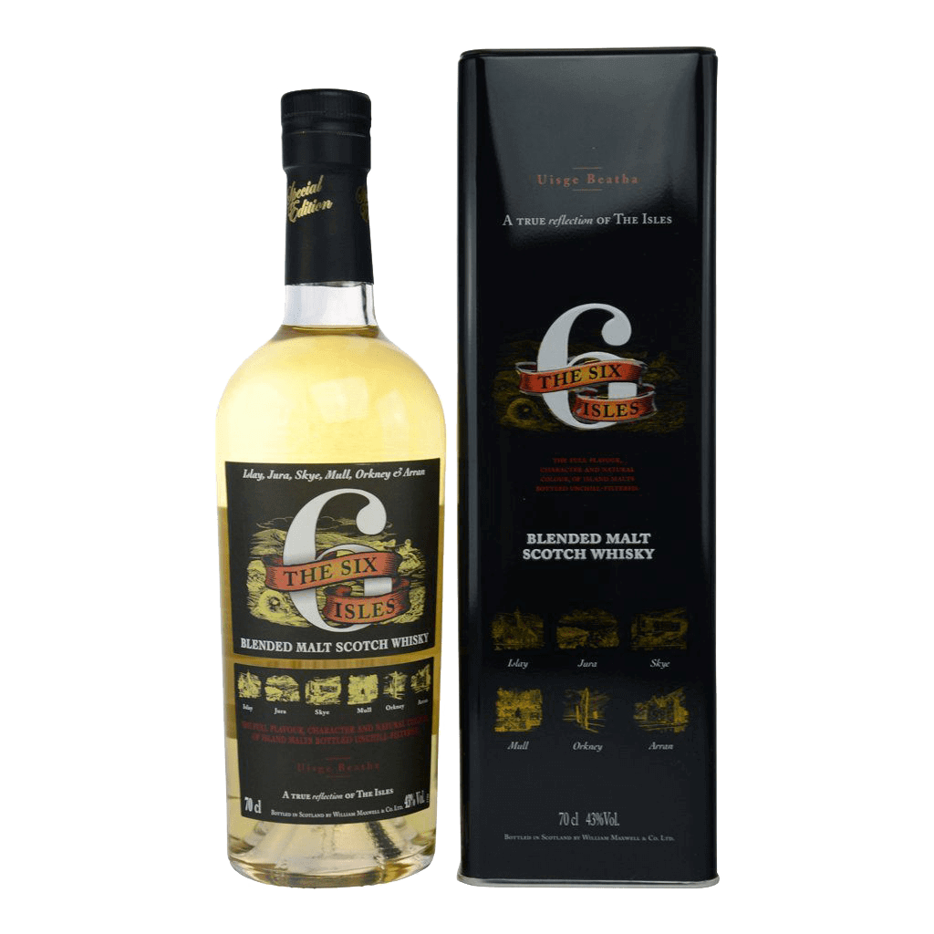 The Six Isles - Blended Scotch Whisky - 700ml - Boozy.ph