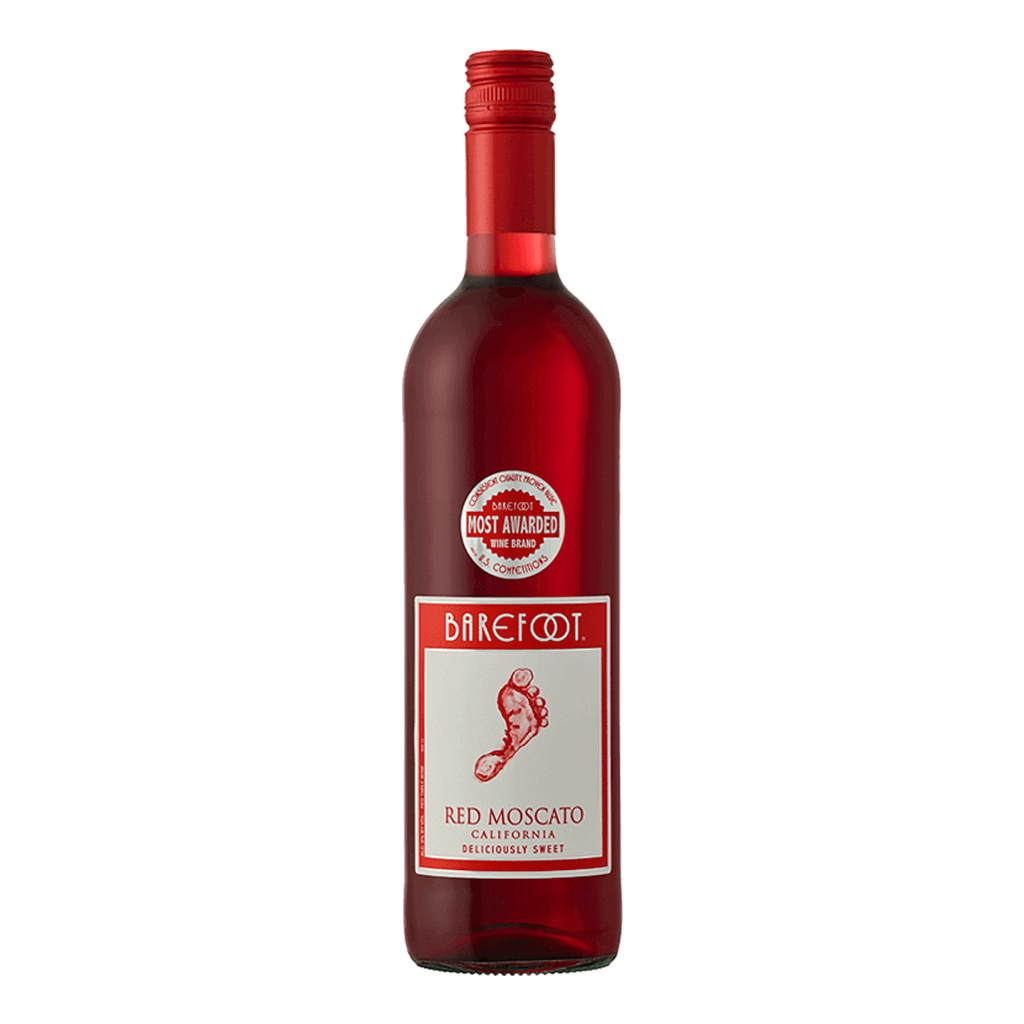 Barefoot Red Moscato Californian Rosé Wine 750ml - Boozy.ph