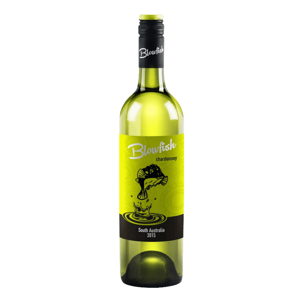 Blowfish Chardonnay Australian White Wine Boozyph