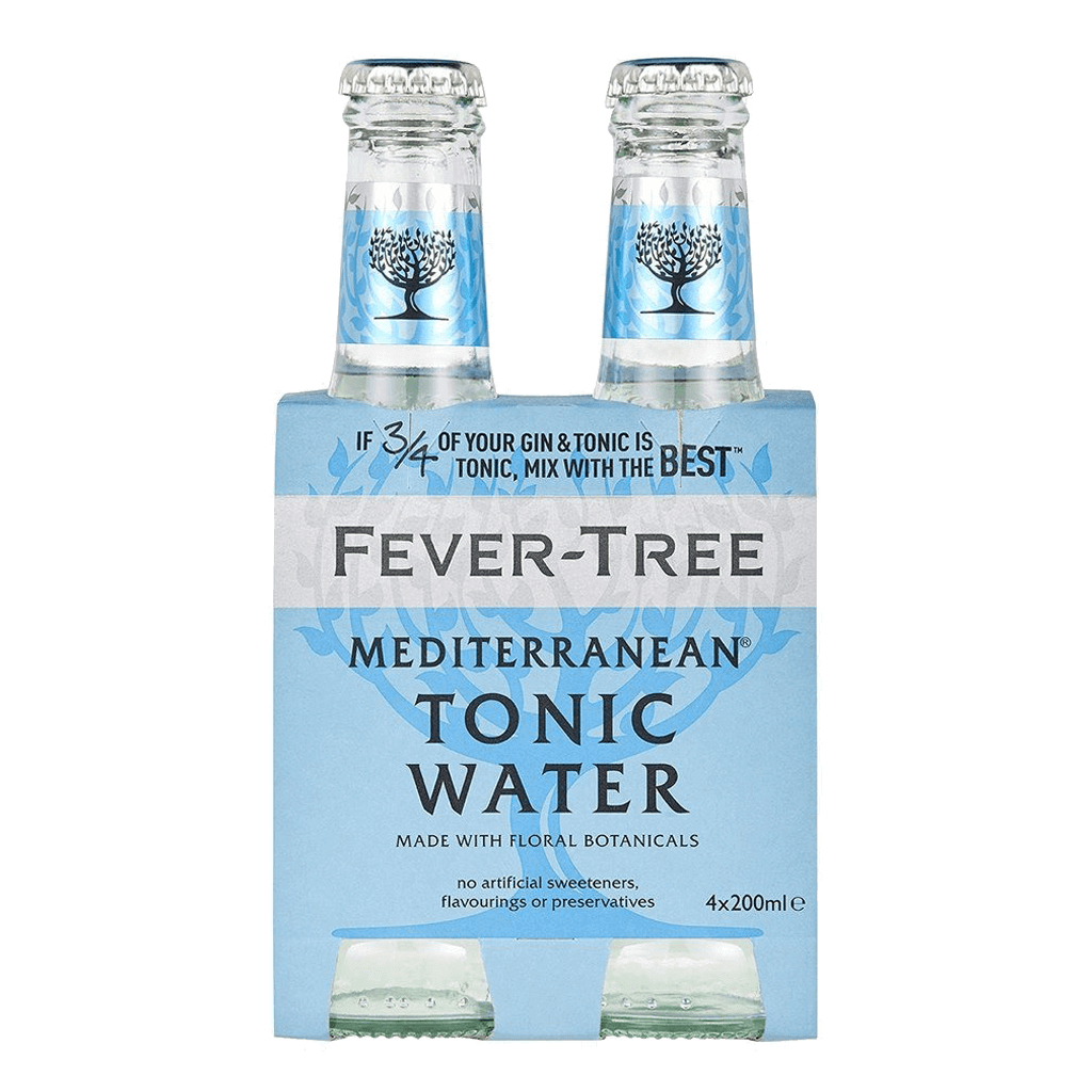Fever Tree Mediterranean Tonic Water 200ml 4Pack Boozy.ph