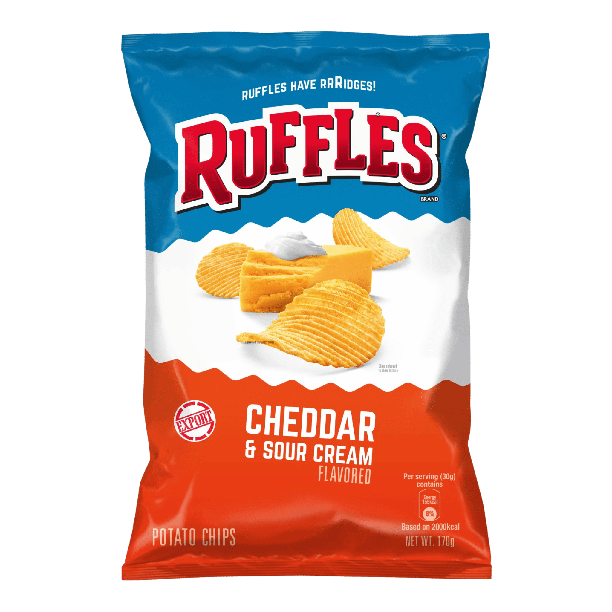 Ruffles Cheddar and Sour Cream 170g at ₱199.00
