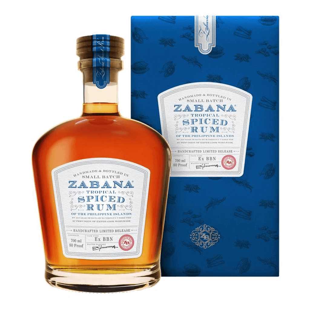 Zabana Tropical Spiced Rum Philippine Spiced Rum 700ml Boozy.ph