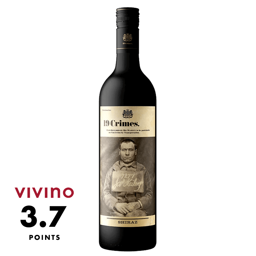 19 Crimes Shiraz 750ml at ₱739.00 | Wine | Boozy.ph