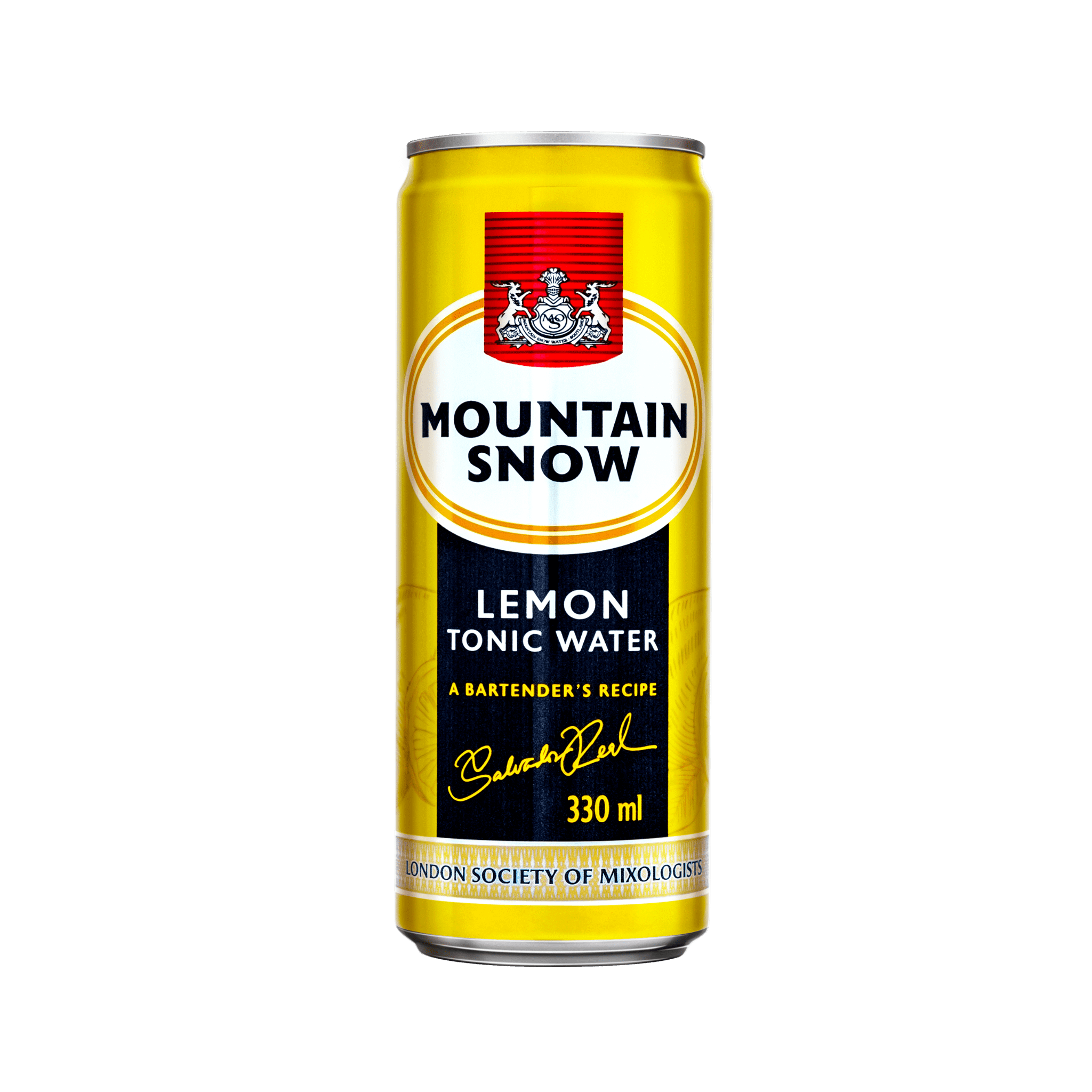 Mountain Snow Lemon Tonic Water 330ml Can at ₱39.00
