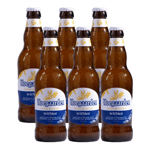 Hoegaarden White 330ml Bottle Bundle of 6