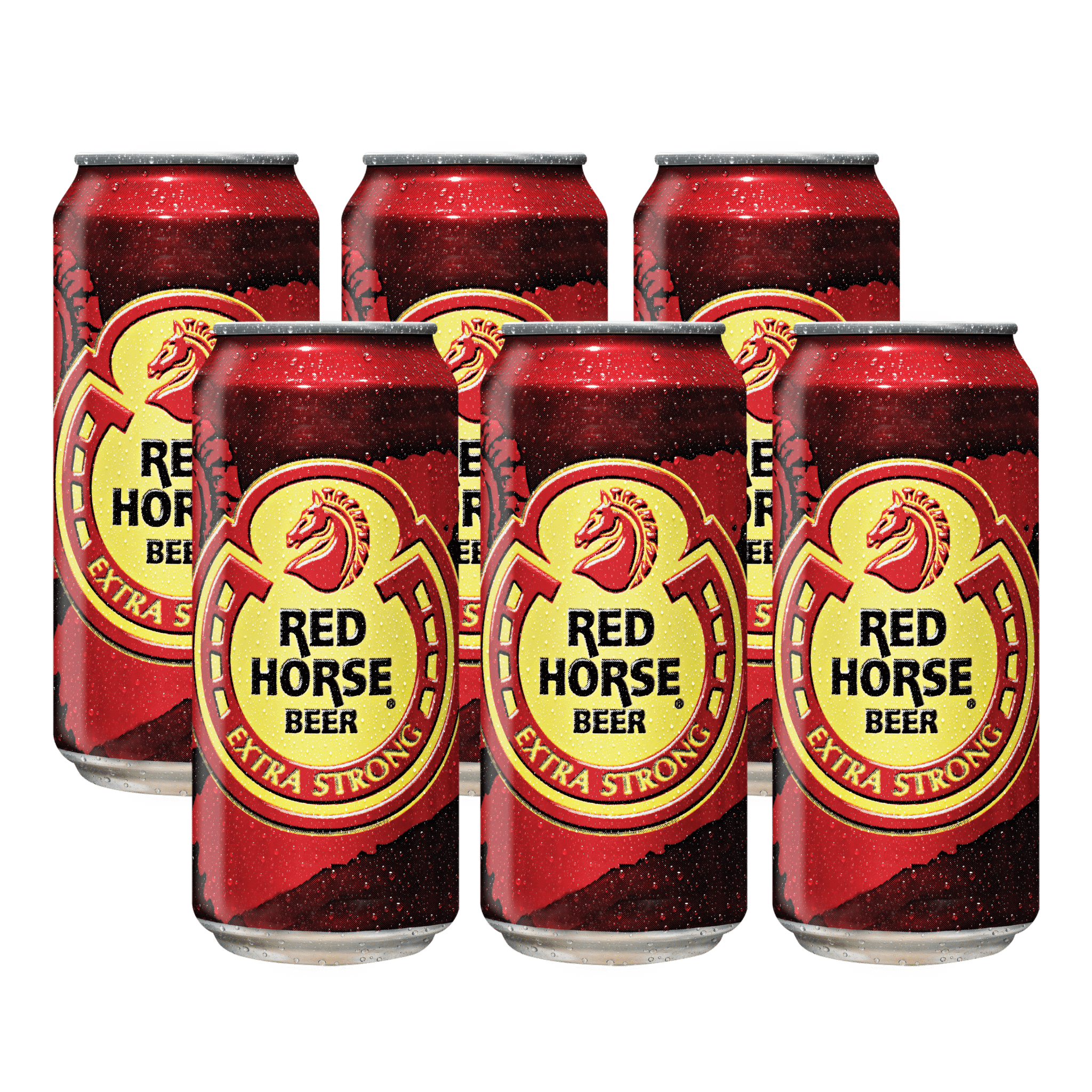 Red Horse Beer 500 mL Can Bundle of 6 - Boozy.ph