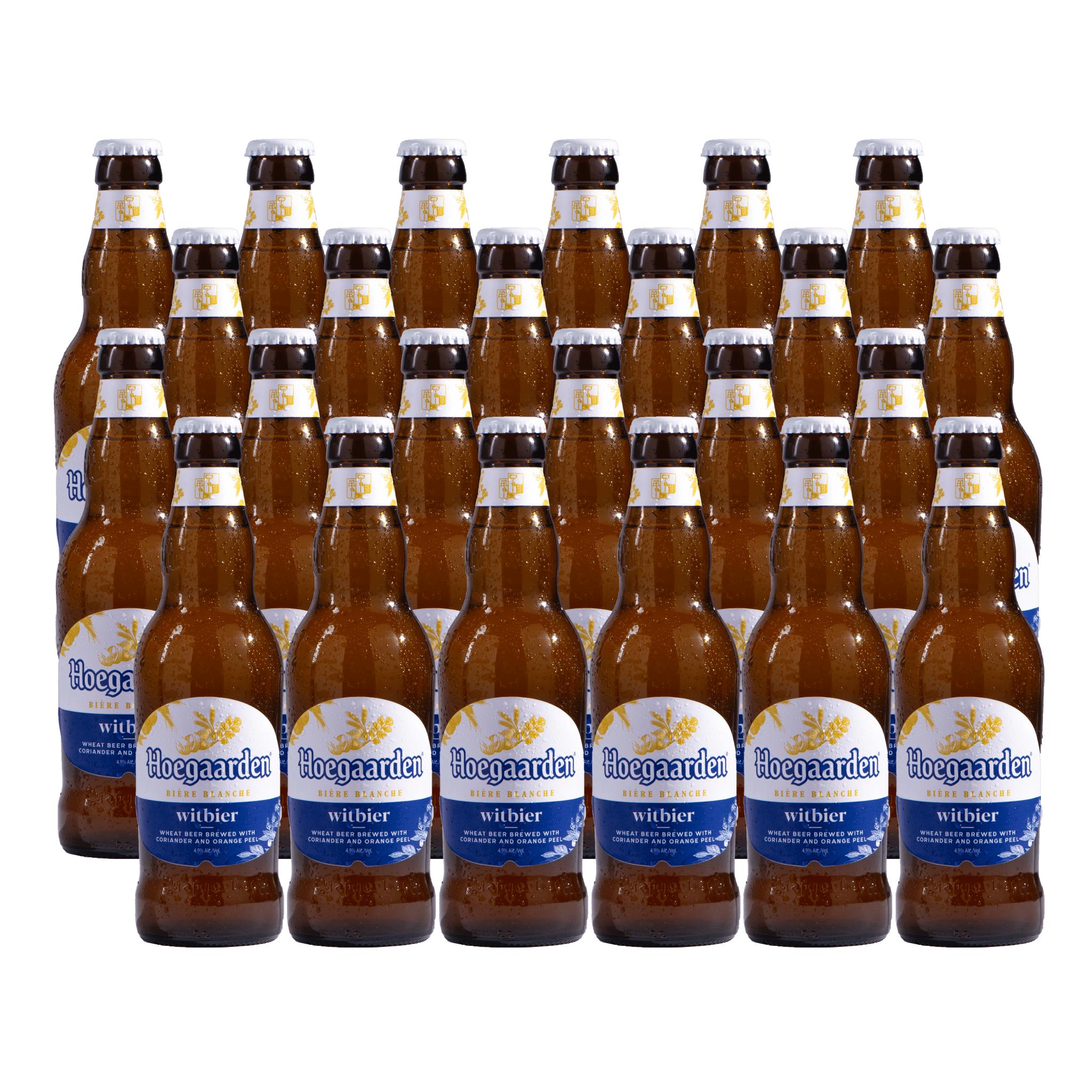 Hoegaarden White 330ml Bottle Bundle of 24 at ₱2419.00 | Boozy.ph