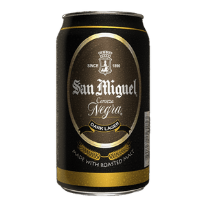 San Miguel Cerveza Negra 330ml Can at ₱89.00 | Boozy.ph