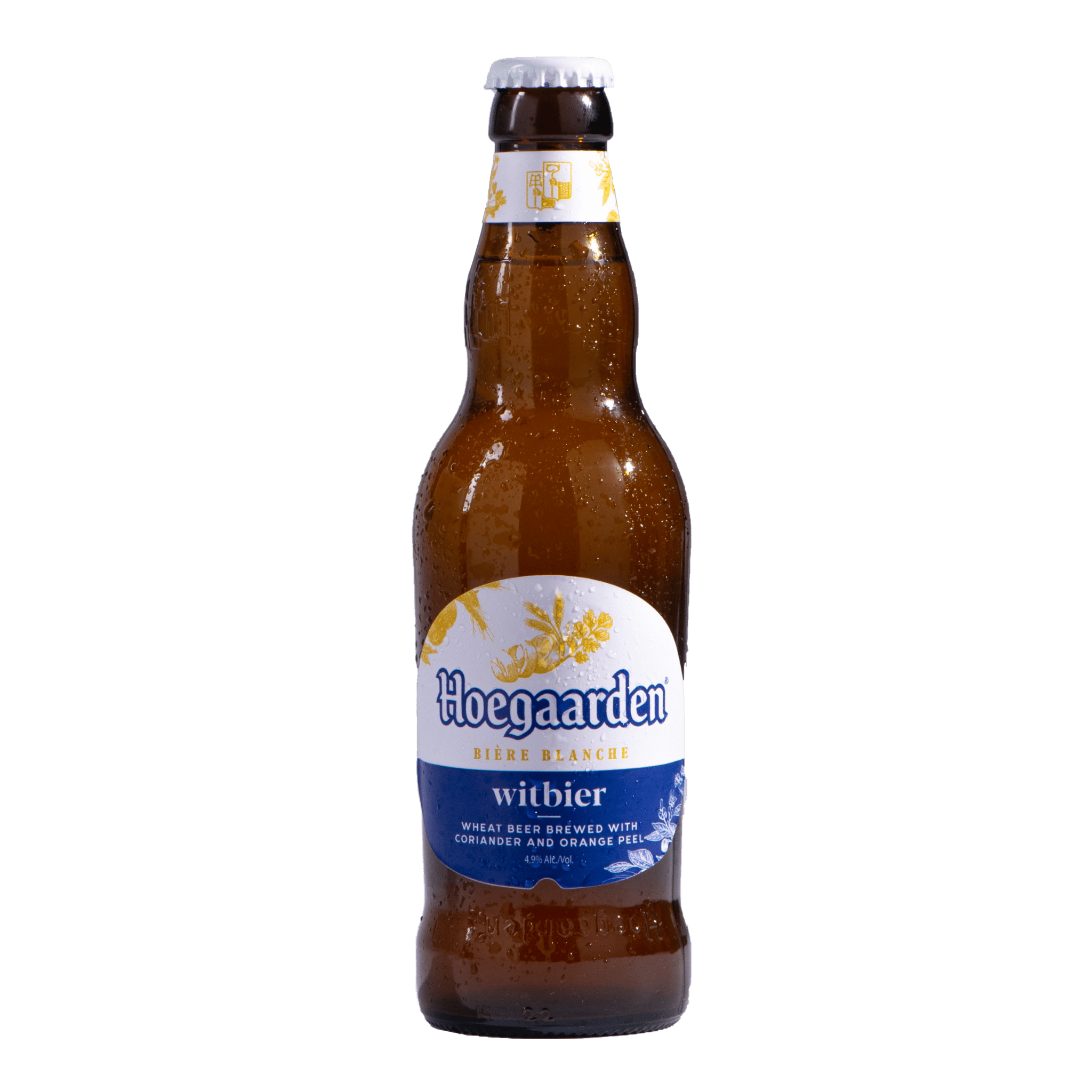 Hoegaarden White 330ml Bottle at ₱99.00 | Boozy.ph