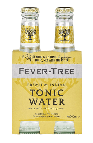Fever Tree Indian Tonic Water 200ml 4-Pack
