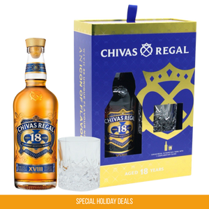 Chivas Regal 18yo 700ml Rock Glass Pack