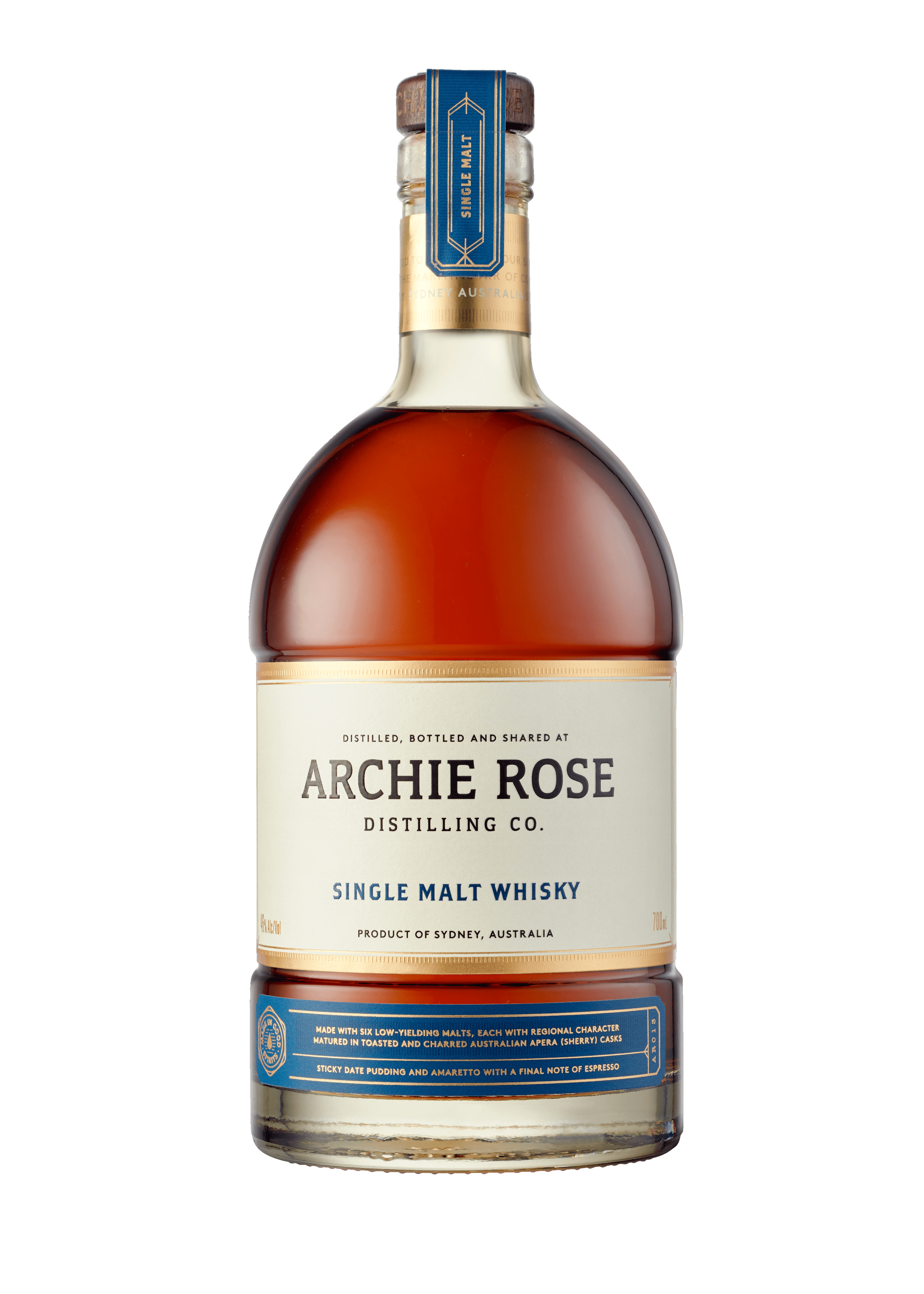 Archie Rose Single Malt Whisky 700ml at ₱5250.00 | Boozy.ph