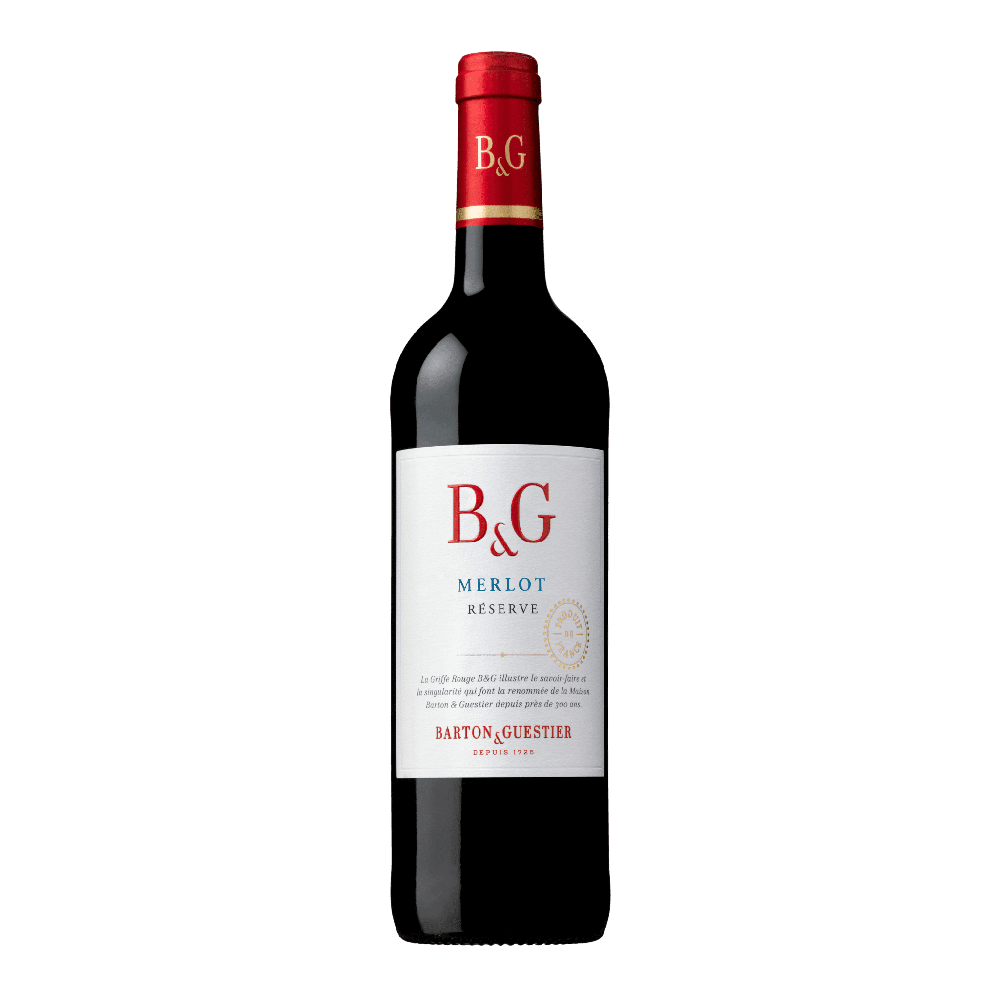 Barton & Guestier Merlot 750ml at ₱499.00 | Boozy.ph