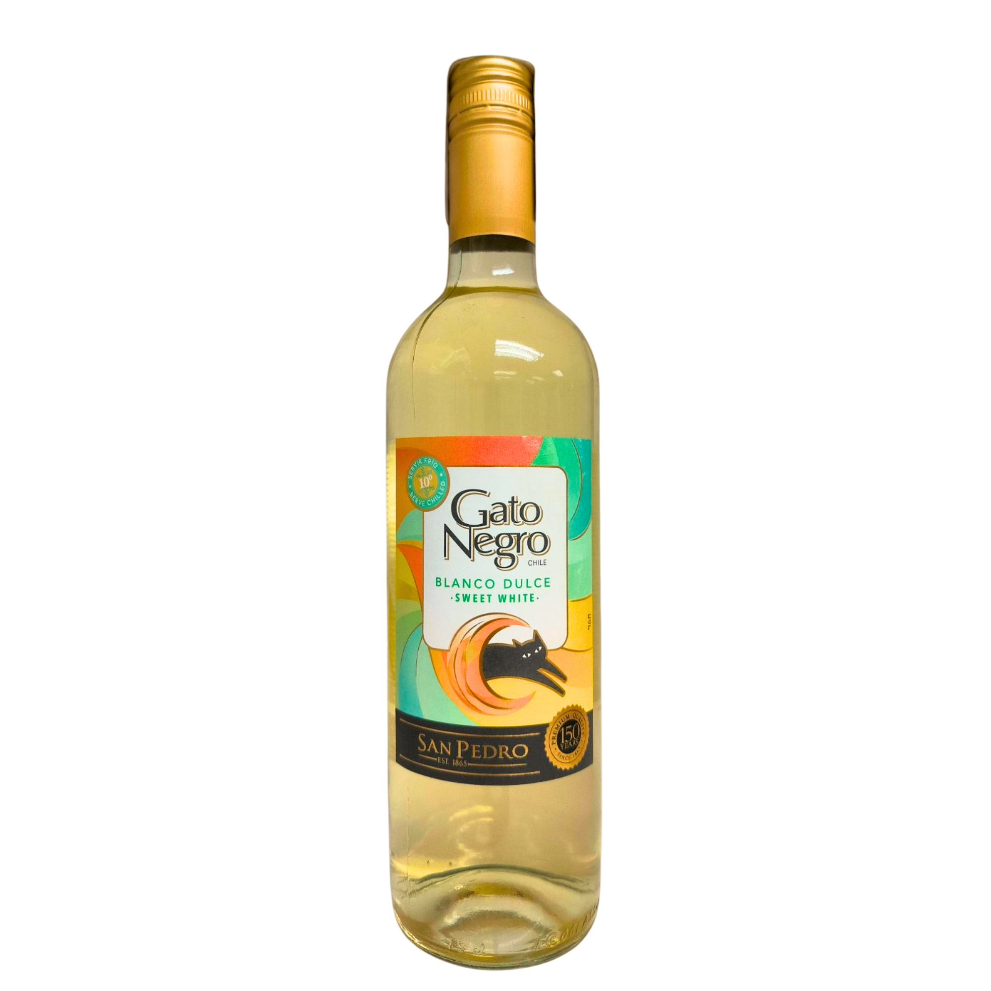 Gato Negro Blanco Dulce Sweet White 750ml