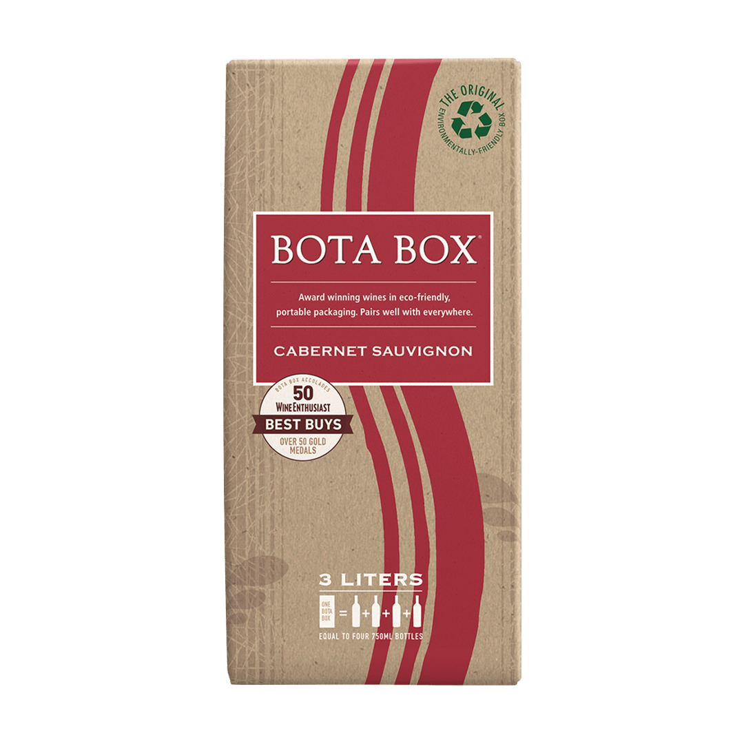 Bota Box Cabernet Sauvignon Californian Red Wine 3L - Boozy.ph