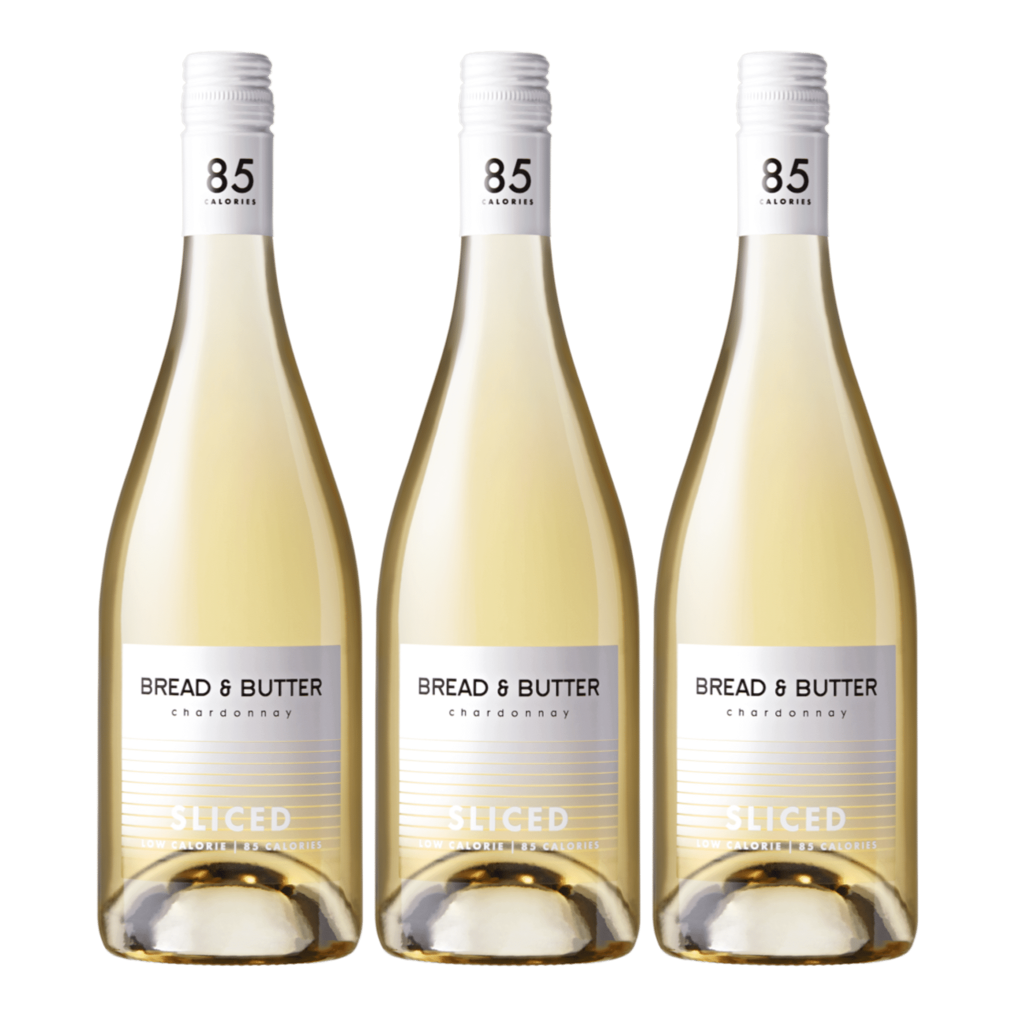 Bread and Butter Sliced Chardonnay 750ml Bundle of 3