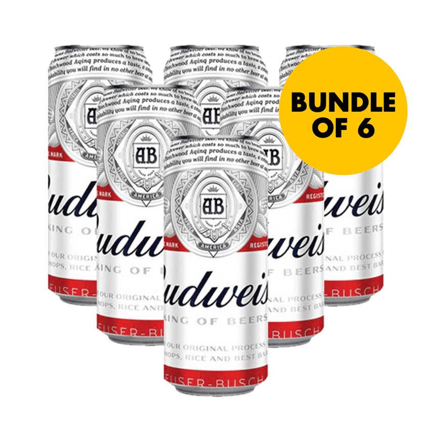 Budweiser Can 6Pack American Pale Lager Boozy.ph