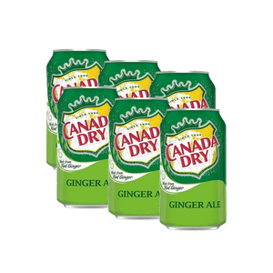 Canada Dry Ginger Ale 355ml Bundle of 6