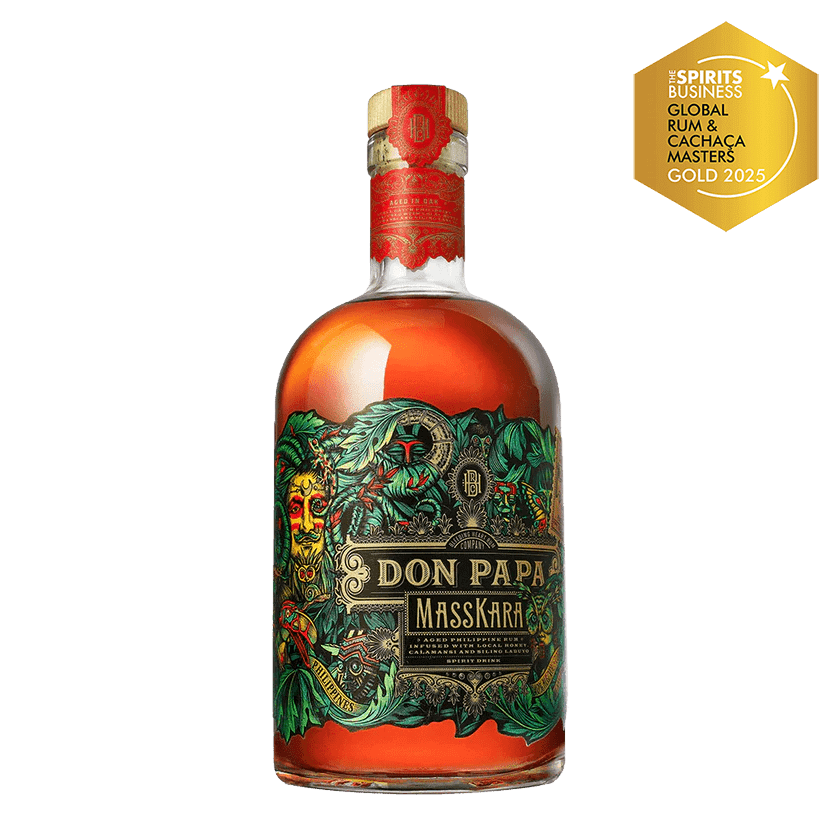 Don Papa Masskara Spiced Rum 700ml at ₱1089.00 | Rum | Boozy.ph