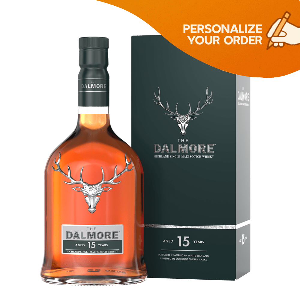 Dalmore 15yo 700ml w/ Engraving at ₱8499.00 | Boozy.ph