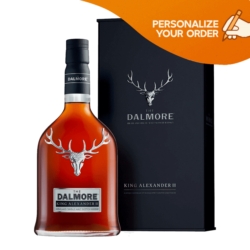 The Dalmore King Alexander III Single Malt Scotch Whisky 700ml w/ Engraving at ₱17400.00 | Whisky | Boozy.ph