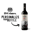 19 Crimes Shiraz Australian Red Wine 750ml Personalized Bottle