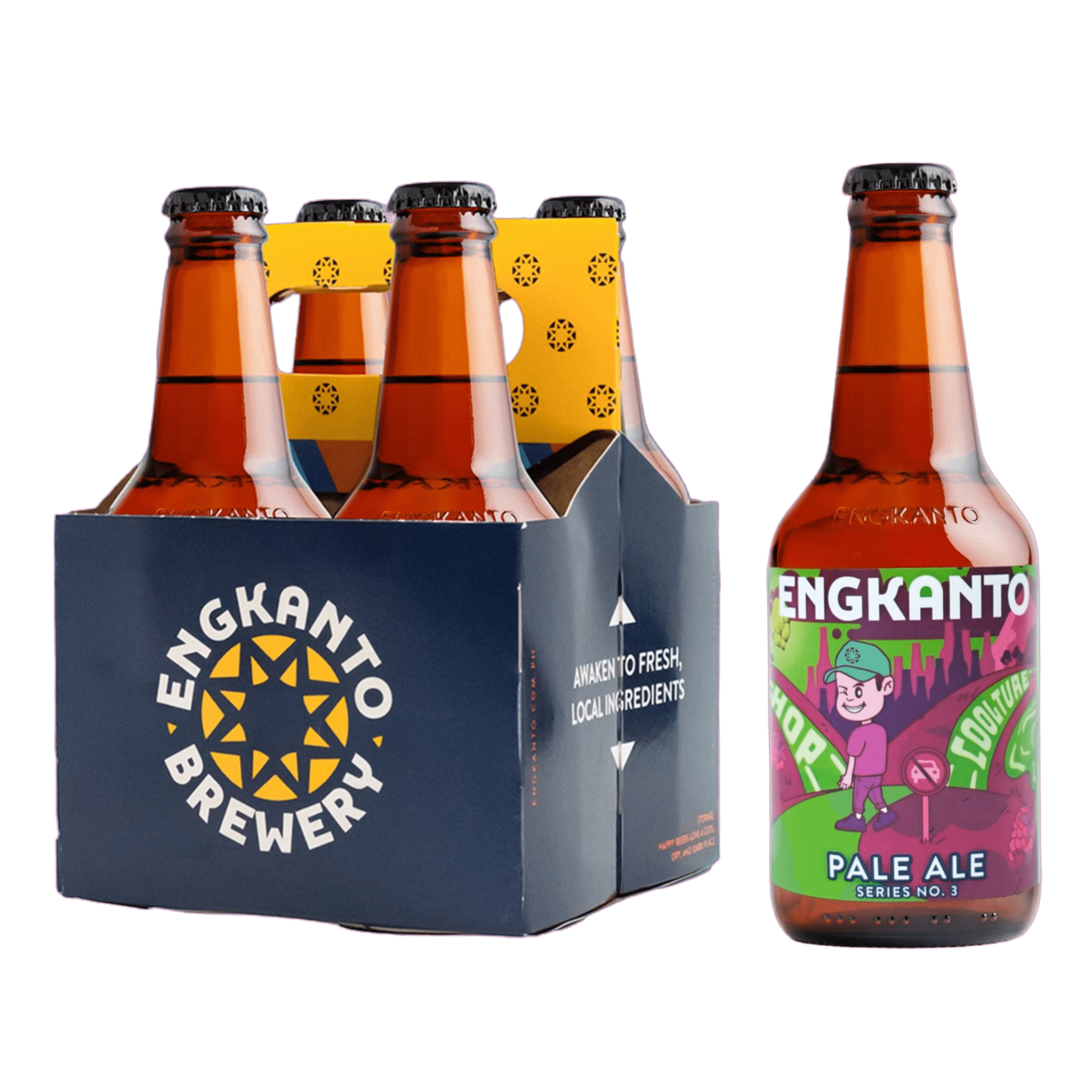 Engkanto Hop Coolture Pale Ale 330ml Bottle 4-Pack at ₱636.00 | Boozy.ph