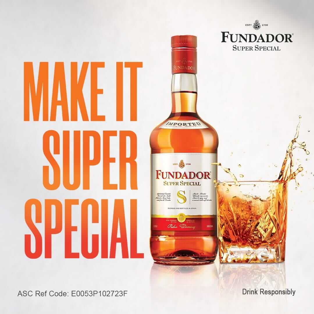Fundador Super Special Brandy 1L Boozy.ph