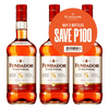 Fundador Super Special Brandy 1L Bundle of 3 at ₱987.00 | Boozy.ph