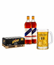 Buy 2 Charles & James Extra 1L + 1 Case Schweppes Soda Water 325ml, Get a FREE Highball Mug