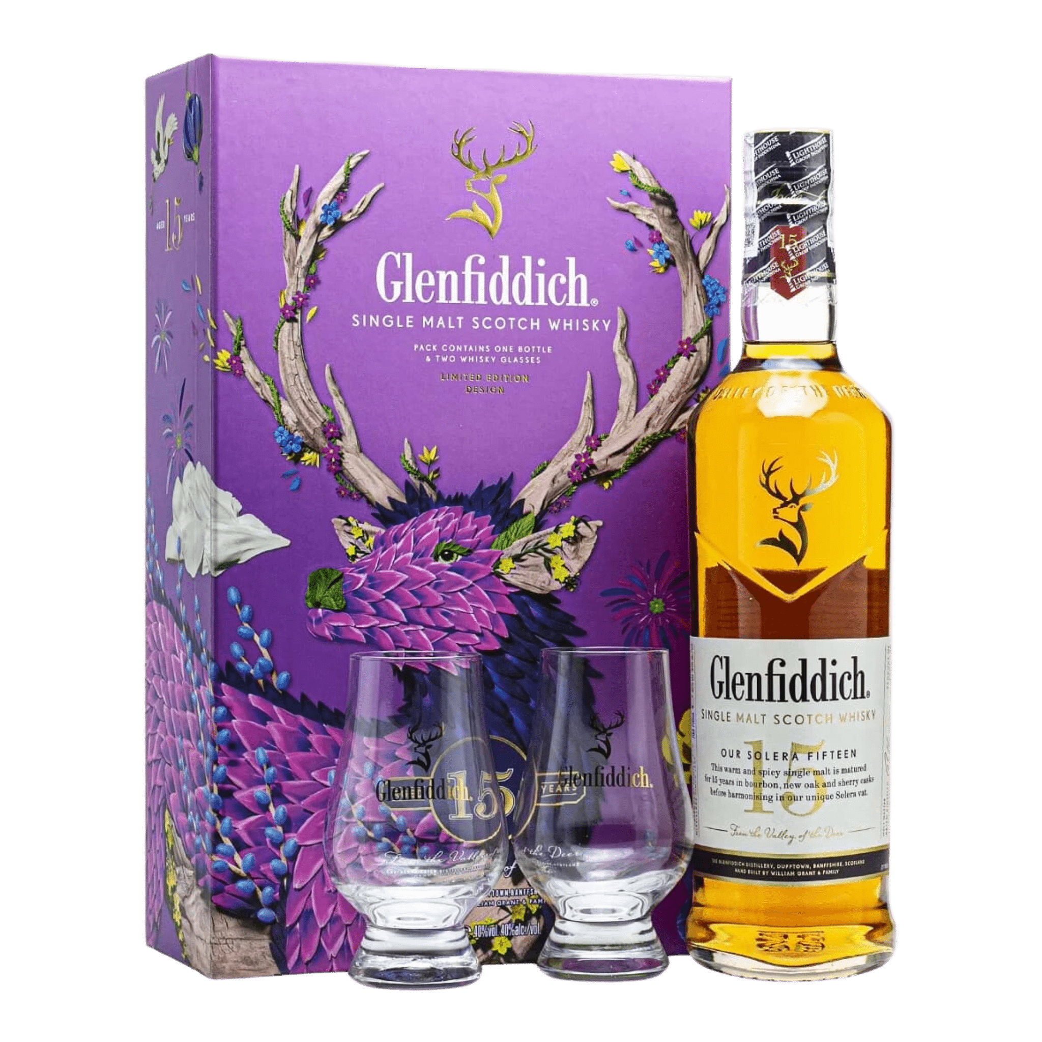 Glenfiddich 15yo Single Malt Scotch Whisky 700ml Limited Edition 2024 at ₱4949.00 | Boozy.ph