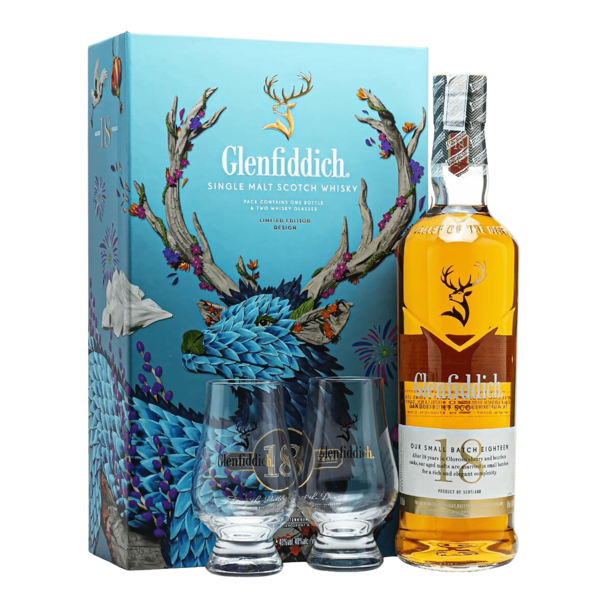 Glenfiddich 18yo Single Malt Scotch Whisky 700ml Limited Edition 2024 at ₱7359.00 | Boozy.ph