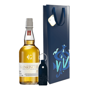 Glenkinchie 12yo 700ml + Luxury Gift Bag with Keychain