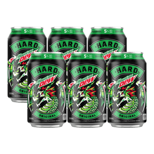 Hard Mountain Dew Original 330ml Can Bundle of 6 at ₱474.00 | Boozy.ph