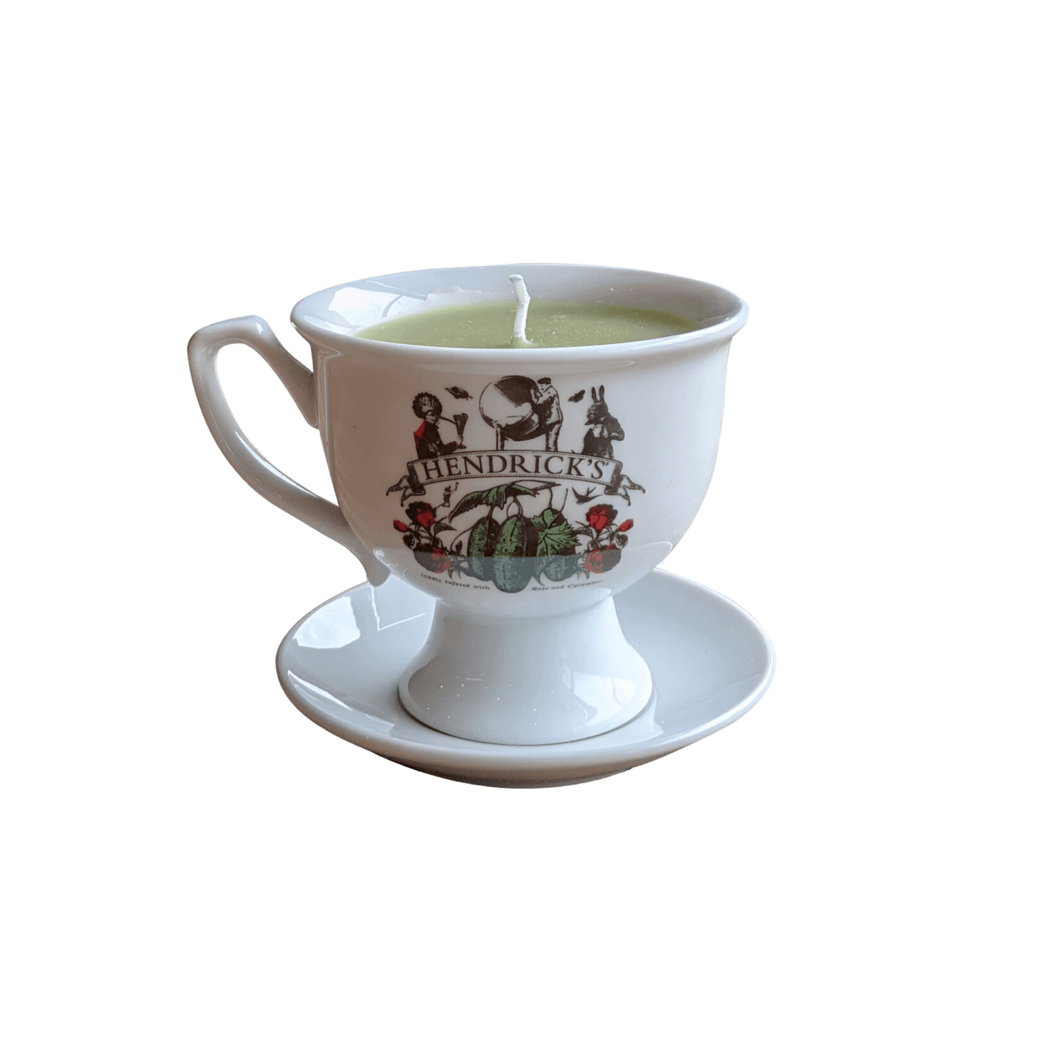 Hendrick's Tea Cup Candle (Freebie) at ₱0.00 | Freebie | Boozy.ph