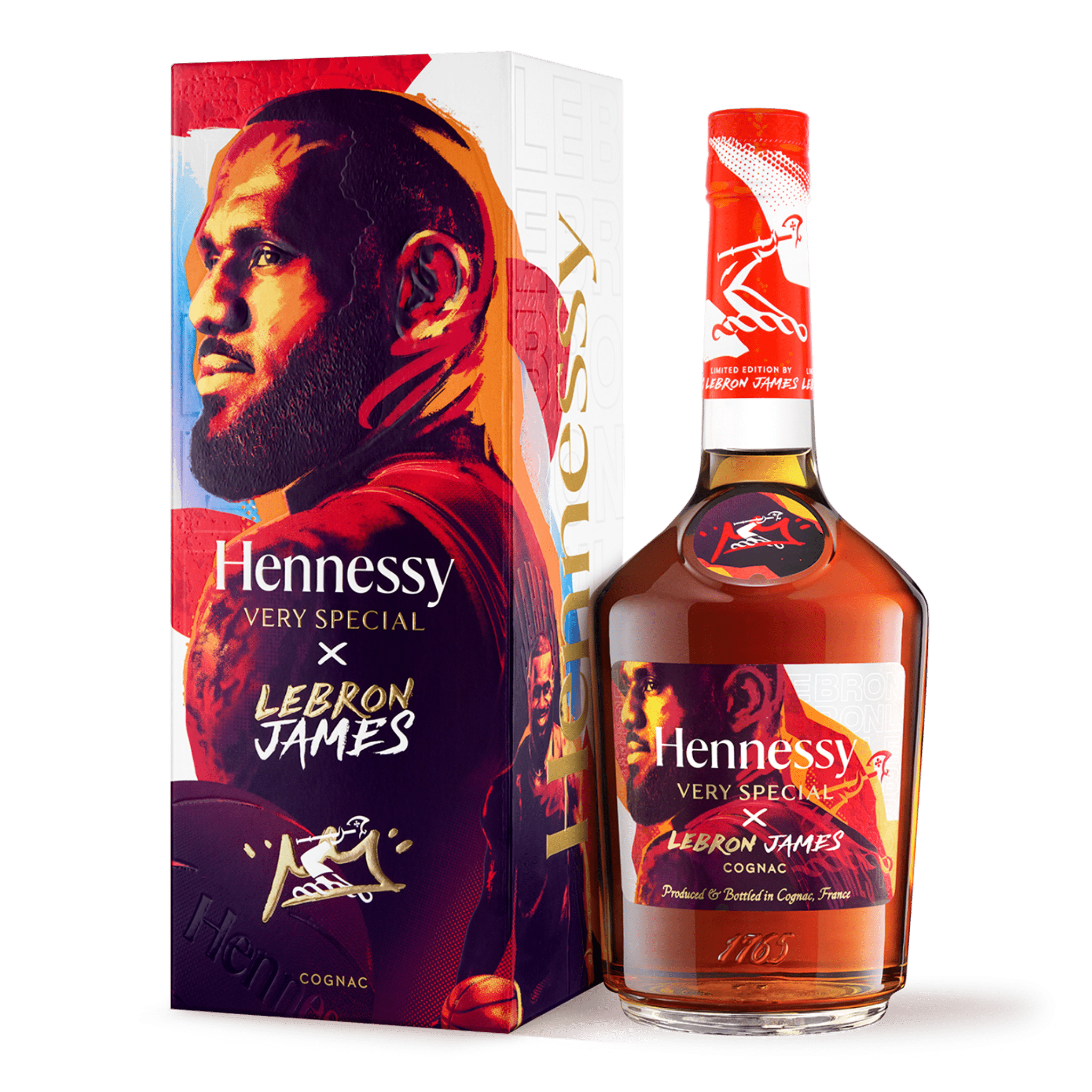 Hennessy V.S Cognac 700ml x LeBron James Limited Edition at ₱2479.00 | Boozy.ph