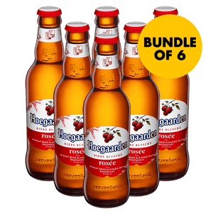 Hoegaarden Rosee 248ml Bottle Bundle of 6 at ₱594.00 | Boozy.ph