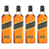 Johnnie Walker Black Label 1L Bundle of 4 at ₱4497.00 | Boozy.ph