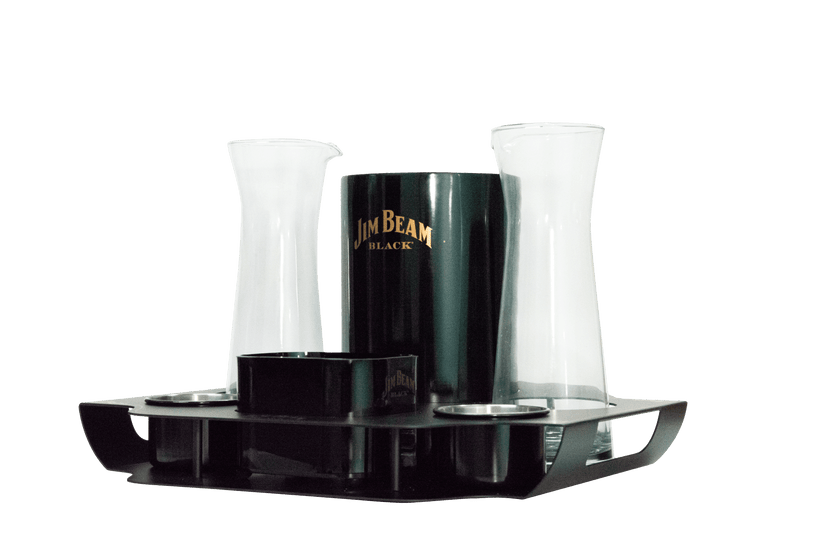 Jim Beam Black Serving Kit (Freebie) at ₱0.00 | Freebie | Boozy.ph