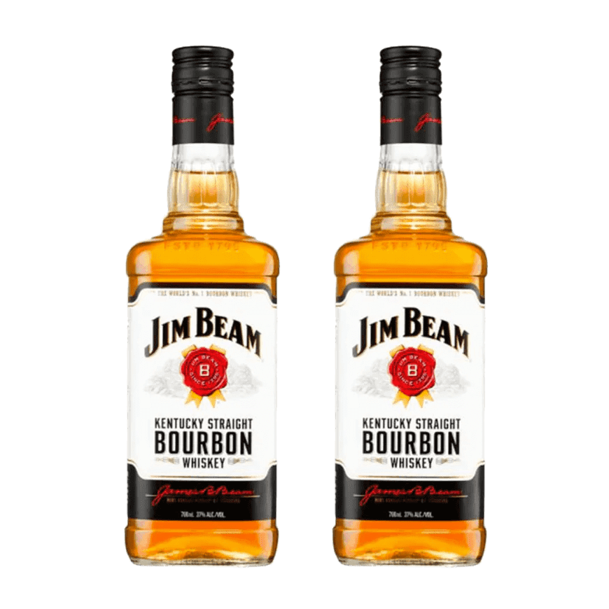 Jim Beam White 750ml Bundle of 2 at ₱1698.00 | Boozy.ph