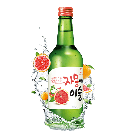 Jinro Grapefruit Soju 360ml at ₱119.00 | Soju | Boozy.ph