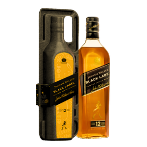 Johnnie Walker Black Label 700ml with Pulp Carry Case