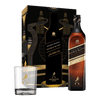 Johnnie Walker Double Black 1L Rock Glass Pack