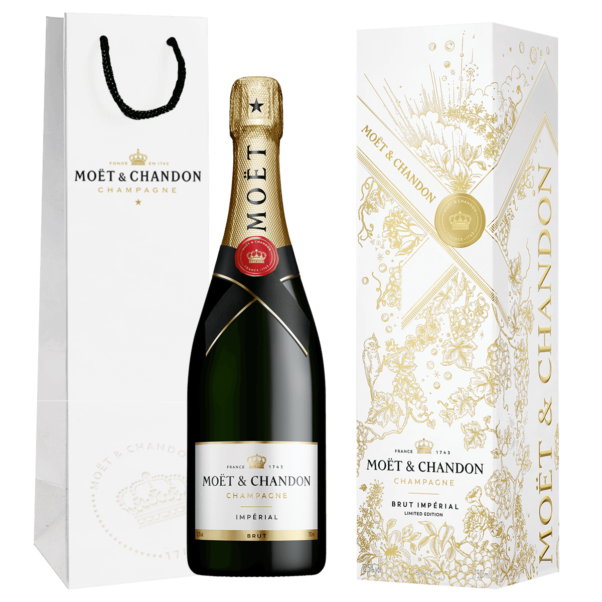 Moet & Chandon Imperial Brut Champagne 750ml Holiday Edition 2024 at ₱3299.00 | Boozy.ph