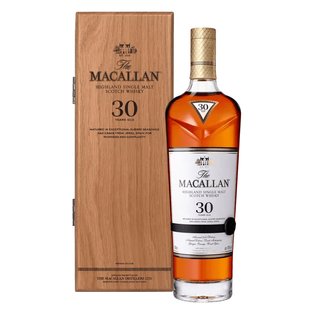 The Macallan Sherry Cask 30yo 700ml at ₱544000.00 | Boozy.ph