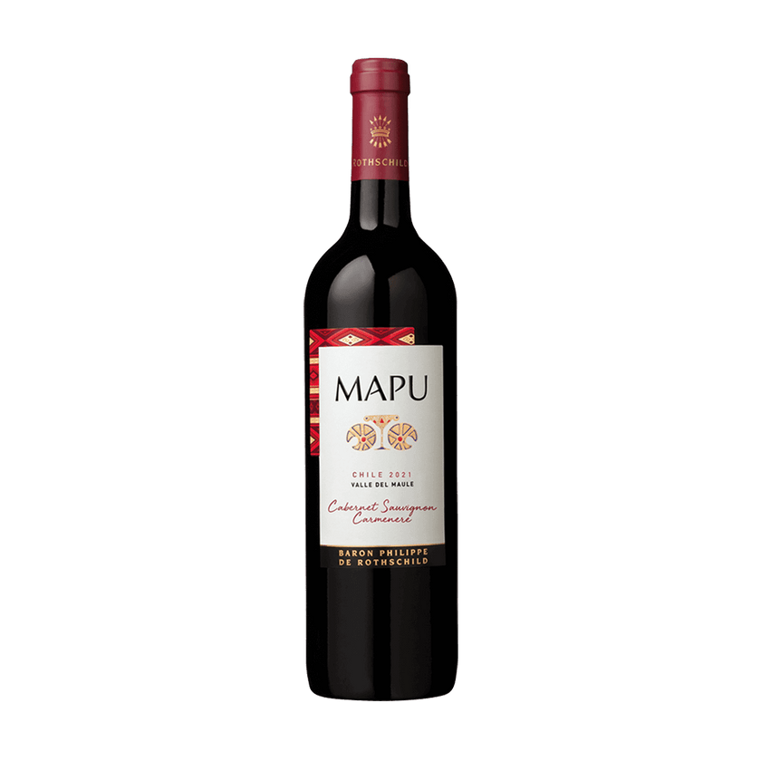Mapu Cabernet Sauvignon Carmenere Chilean Red Wine 750ml - Boozy.ph