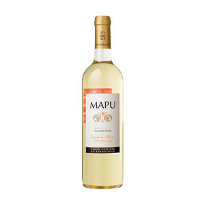 Mapu Sauvignon Blanc Chardonnay Chilean White Wine 750ml at ₱529.00 | Boozy.ph