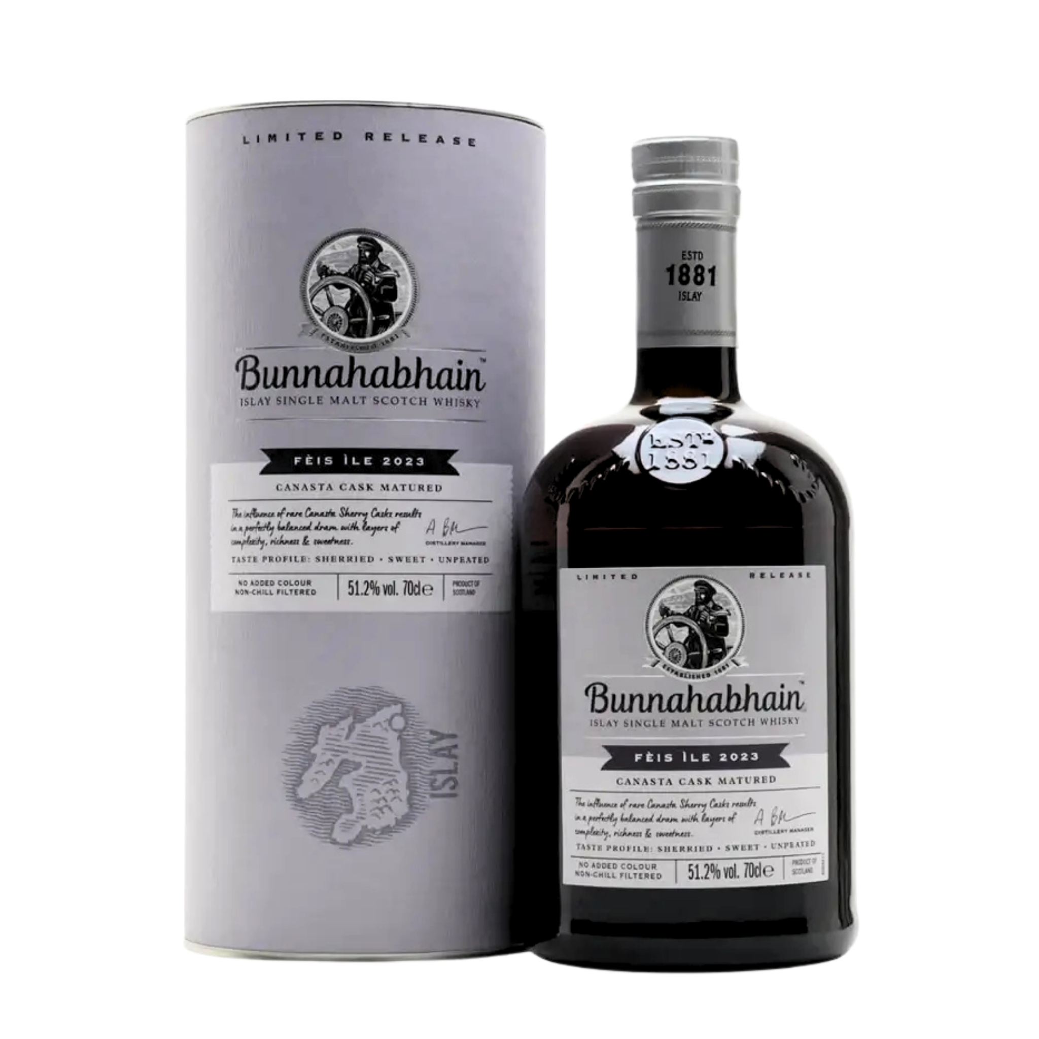 Bunnahabhain Canasta Cask Islay Single Malt Scotch Whisky 700ml